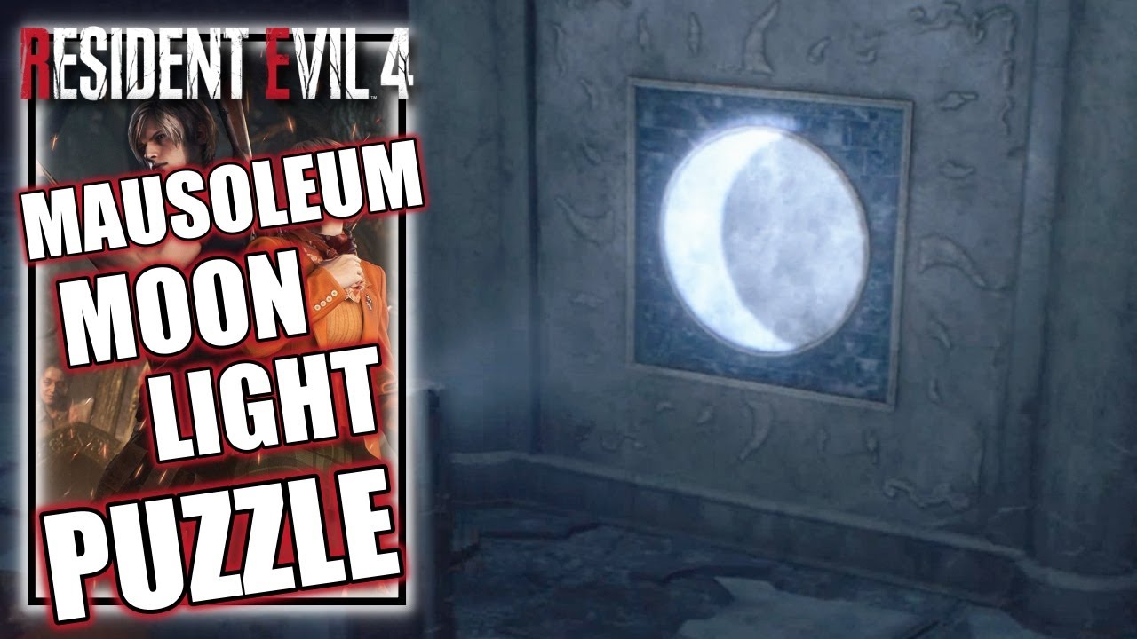 Resident Evil 4 Remake - Ashley Moon Light Puzzle Solution