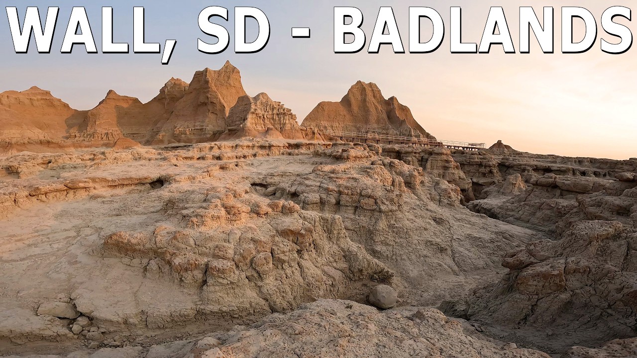 Exploring Wall Drug | Giant Jackalope | Badlands Sunset & Sunrise Hikes | A South Dakota Road Trip