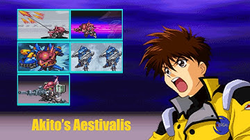 (ENG)Super Robot Wars W - Aestivalis(Akito) Attacks
