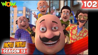 phati jeans s13 102 motu patlu new cartoons for kids spot