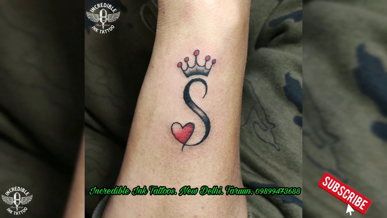 Update 75 s letter tattoo with crown  thtantai2