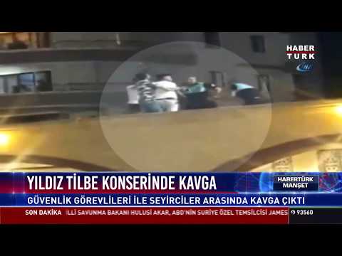 Yıldız Tilbe konserinde kavga