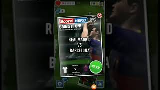 #Messi #christianiRonaldo Real Madrid vs Barcelona Messi score Hero Gameplay screenshot 1