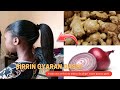 Yadda Ake Amfani Da Citta Ginger Da Albasa Wajen Gyaran Gashi 