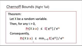 Lecture10:  Chernoff Bounds