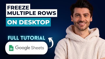 How To Freeze Multiple Rows In Google Sheets On Desktop [2025 Guide]