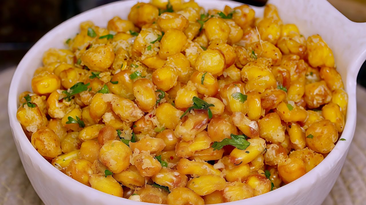 Street Style Masala Corn Chat | Cinema Hall Wale Sweet Corn Recipe | Punjabi Veg Masala