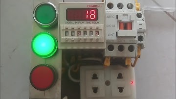 Timer omron DH48S-S | Mạch hẹn giờ dùng omron DH48S-S | Hướng dẫn sử dụng ôm rôn thời gian DH48S-S