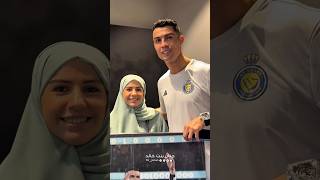 This Fan Made Ronaldo Cry in Front of Everyone Because of Her Sign… #shorts #ronaldo