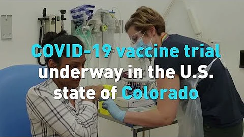 COVID-19 vaccine trial underway in the U.S. state of Colorado