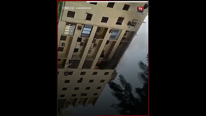 اللحظات الأولى لاندلاع حريق بعقار السيدة زينب
