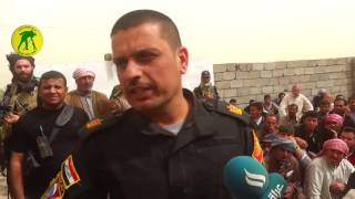 شاهد اهل الموصل اب يعترف ويكول ابني من داعش
