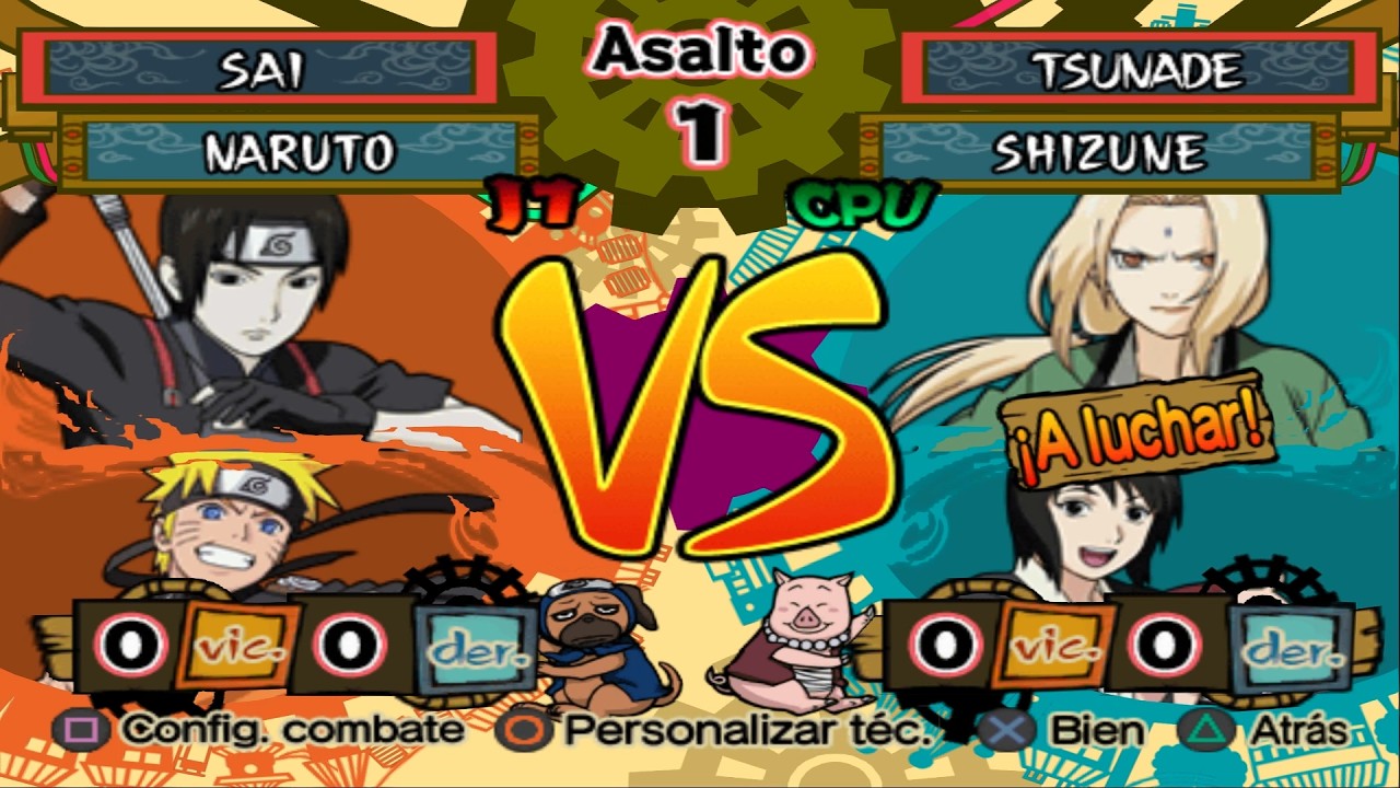 Sai VS Tsunade - Naruto Shippuden Ultimate Ninja 5