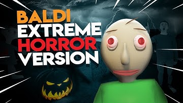 🎃 SCARY BALDI HALLOWEEN HORROR | Baldis UNREAL Basics