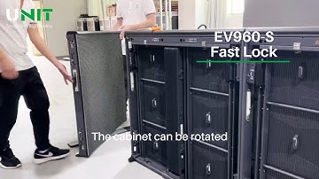 Fast Lock of EV960-S Series LED Display Sport