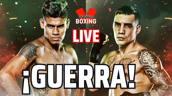 VAQUERO NAVARRETE VS OSCAR VALDEZ Comentarios en vivo | #AuténticoBoxing
