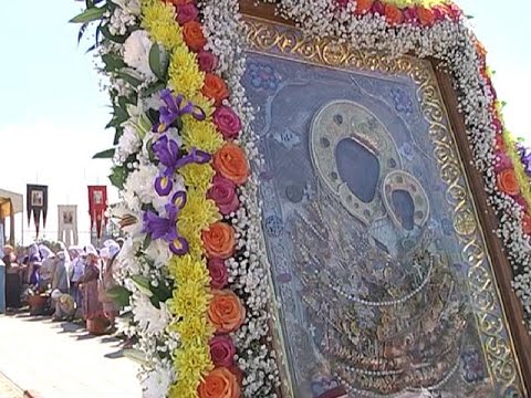 В Курской области прошел крестный ход с иконой Божией Матери «Пряжевская»