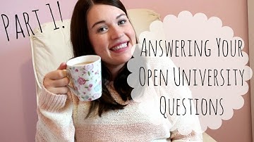 The Open University | Q&A Part 1 | My Experiences and Choices
