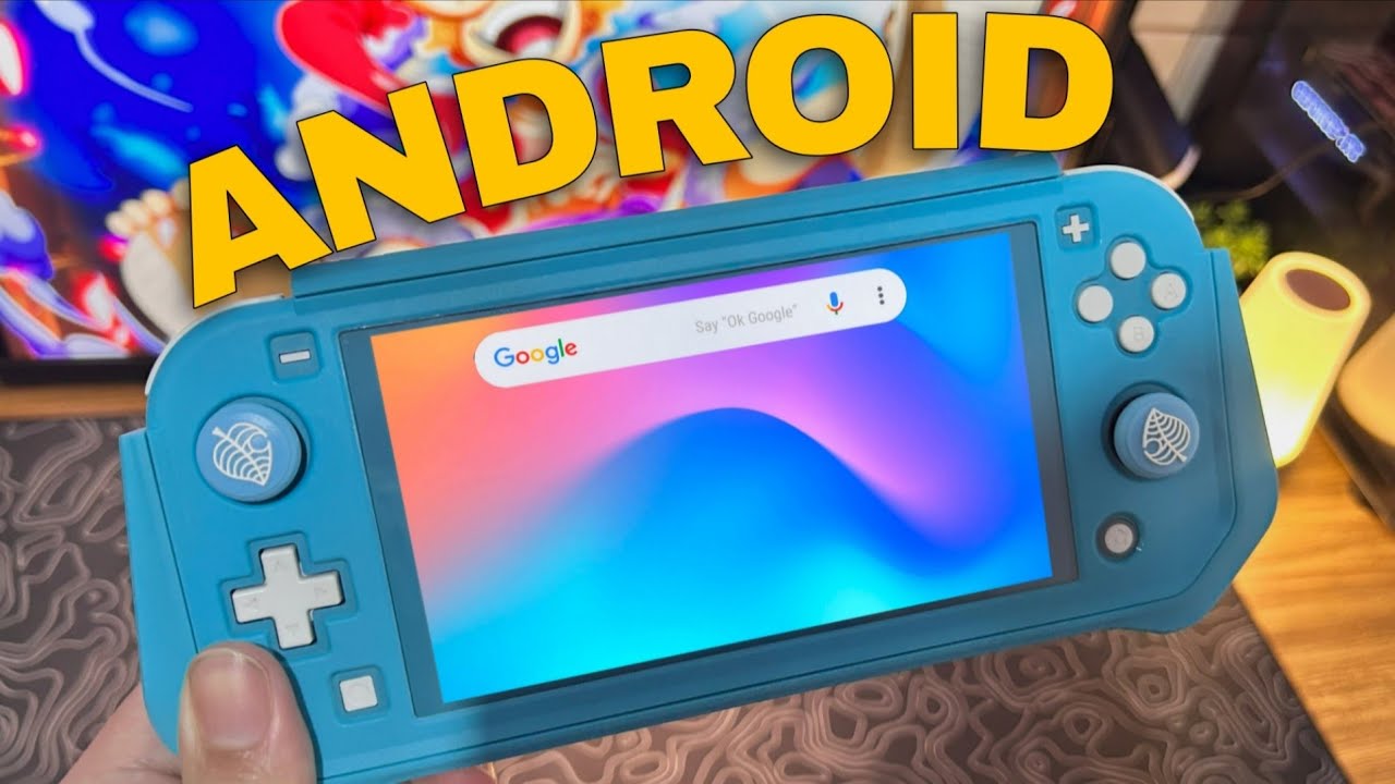 INSTALEI ANDROID NO SWITCH!!! Rodou ps2?