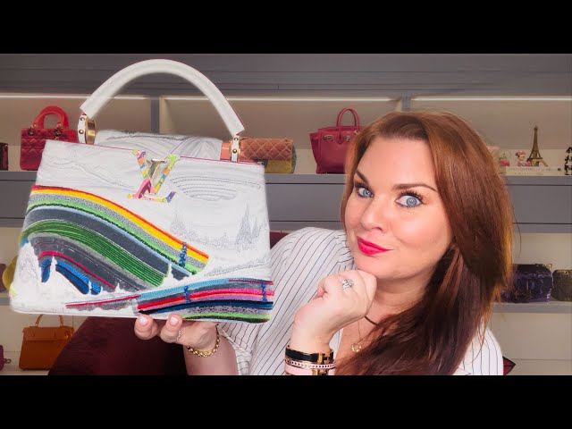 Designer Haul: Hermes Scarf, Chanel watch, Louis Vuitton Capucines &  Audacieuse, 