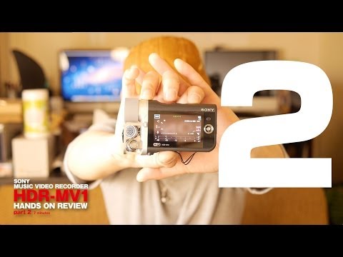 Sony HDR-MV1 ビデオカメラ Wi-Fi接続 HDR-MV1 特長 : 撮影したらその場で共有・アップロード