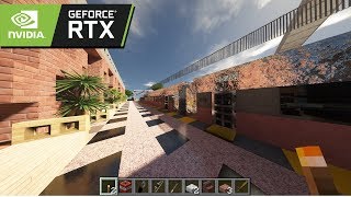 EXPLORING ENTIRE CITY IN MINECRAFT VR + RAY TRACING