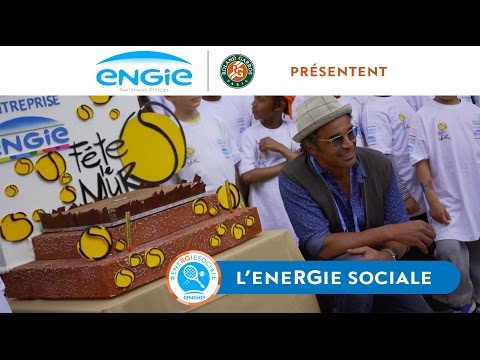 L’éneRGie sociale #1 – Les 20 ans de ‘Fête le Mur’ avec Noah ! – Roland-Garros 2016
