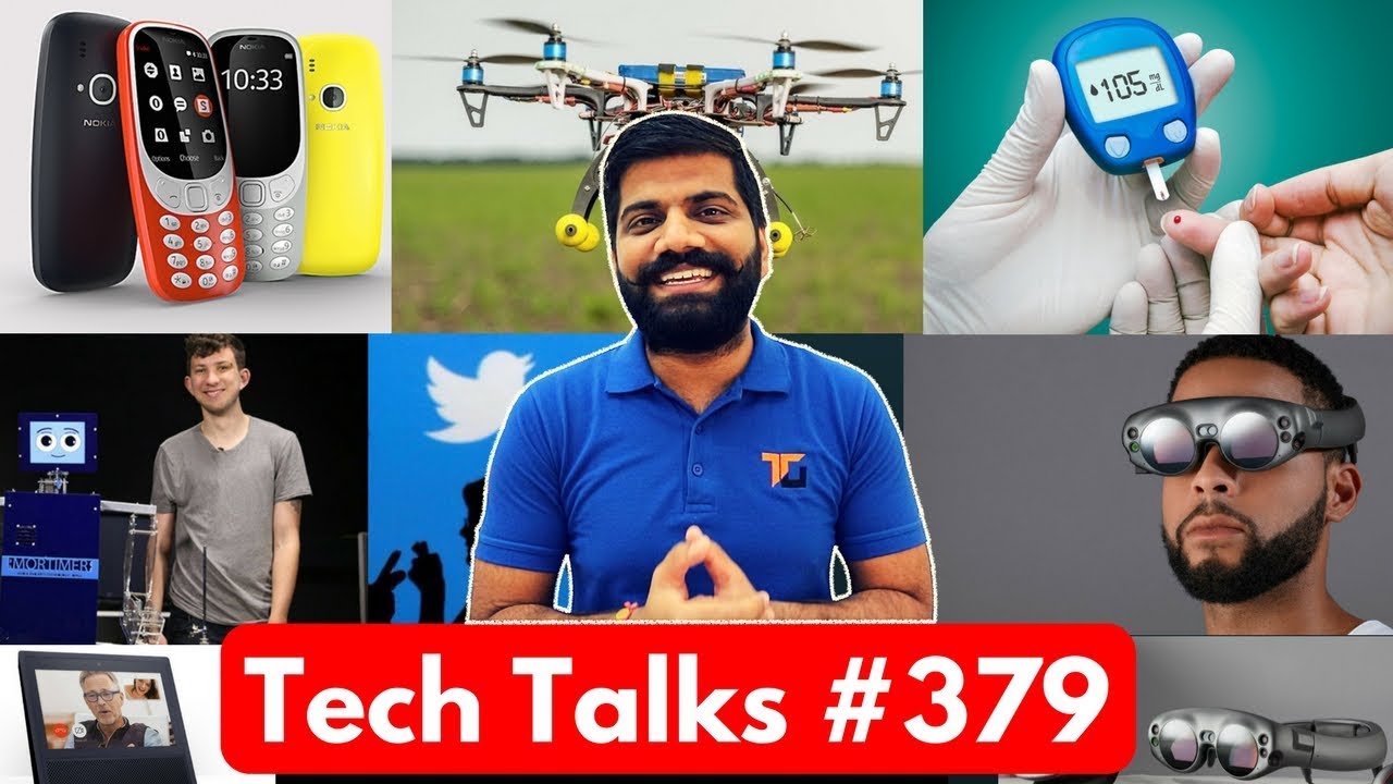 Tech Talks #379 - Nokia 4G Phone, Ola Lite, Magic Leap MR, Drone India, Drumming Robot hindi news channel live