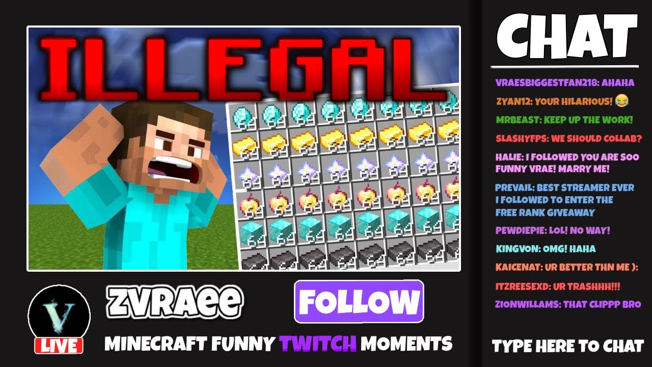 TOP Minecraft FUNNY MOMENTS Best TWITCH Clips! - YouTube