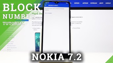 How to Block Numbers in NOKIA 7.2 – Create Blacklist