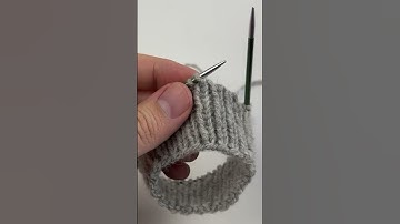 Italian Bind-Off for 1x1 Rib (In the Round) | Quick Reference Tutorial