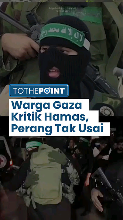Warga Gaza Kritik Pemimpin Hamas karena Gagal Akhiri Perang dengan Israel yang Hancurkan Jalur Gaza