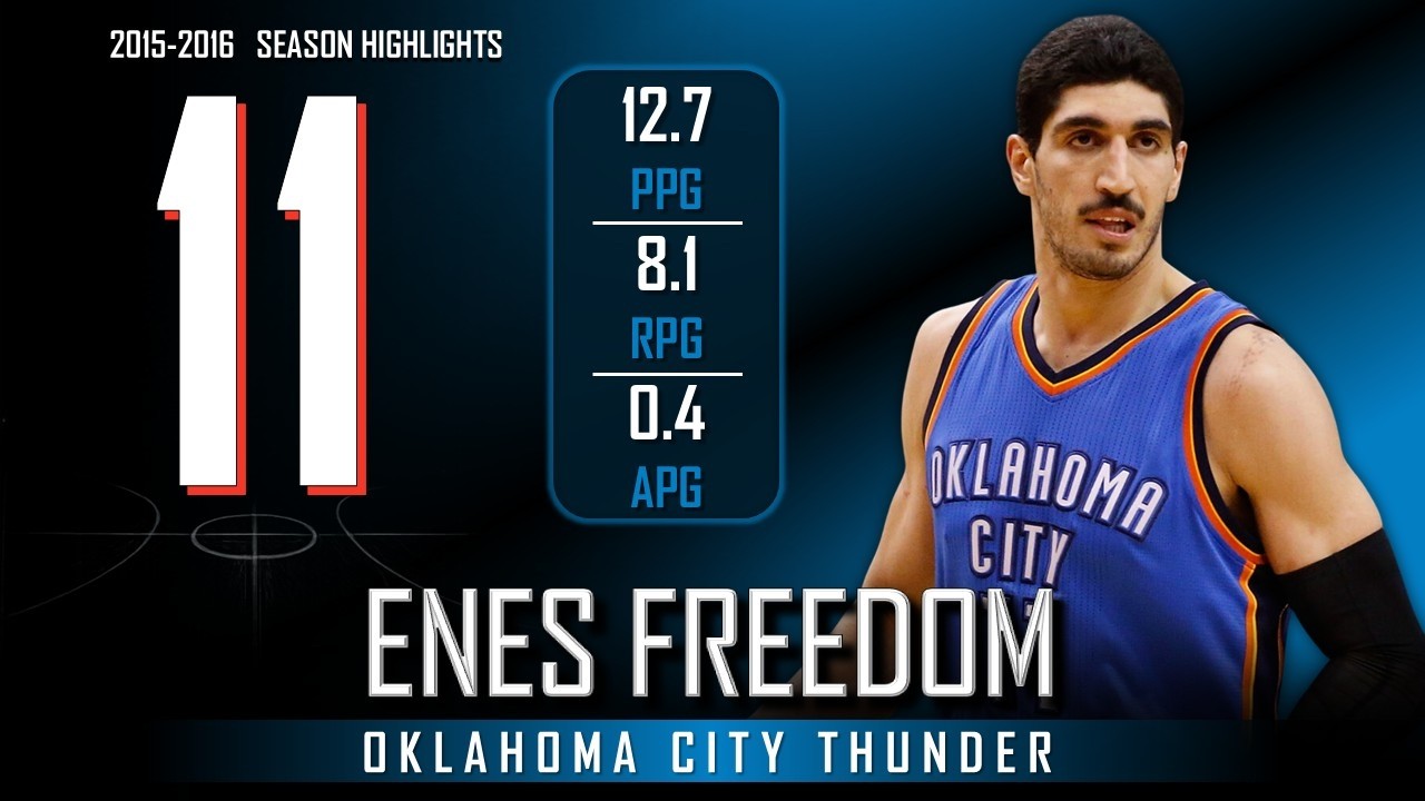 Enes Freedom || 2015-2016 Oklahoma City Thunder Highlights