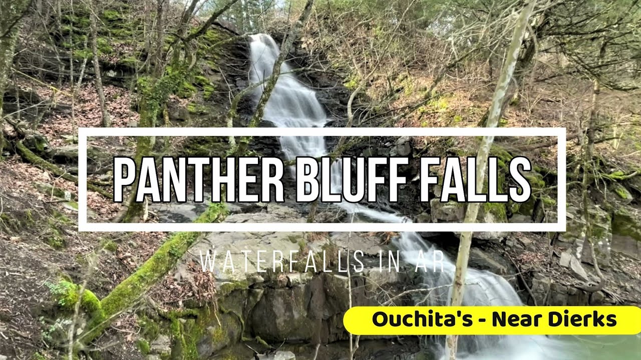 Panther Bluff Falls, Southern Ouachitas Near Dierks AR. 