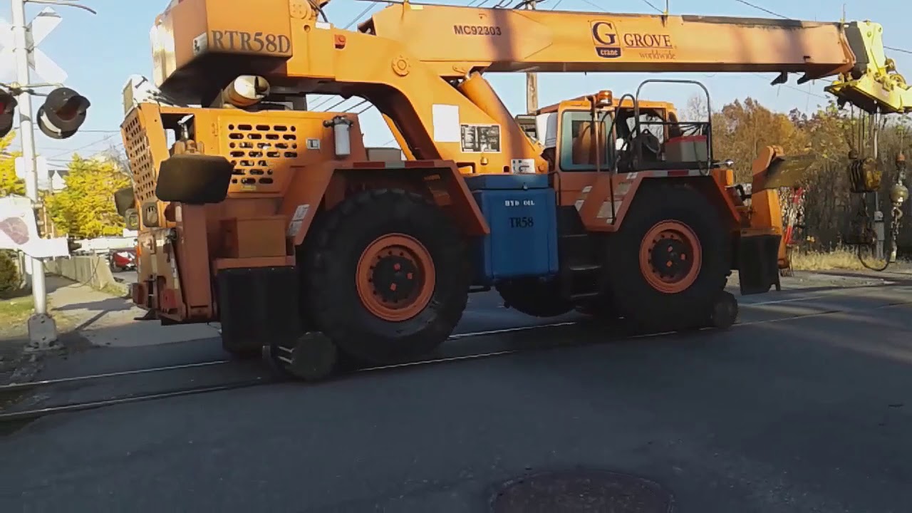 Norfolk Southern Maintenance of Way Equipment Parade in Catasauqua PA
