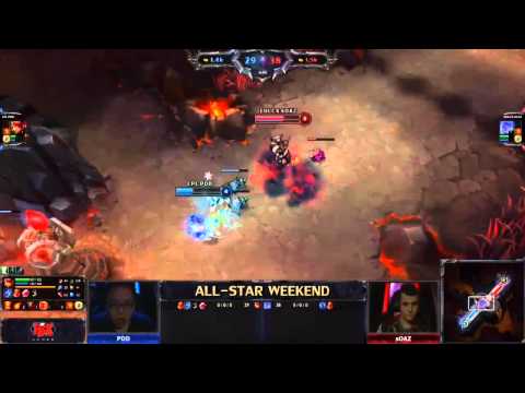 League of Legends - All Star 1v1 Magma Chamber! PDD vs SOAZ