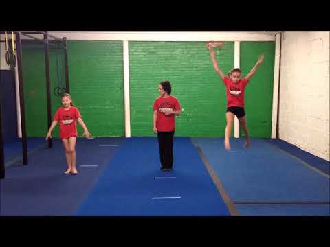 Gymnastics Level 1 (Beginner) // Virtual Gymnastics Class // Online gym class at home