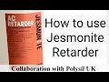 HOW to use Jesmonite Retarder