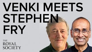 An evening with Stephen Fry and Venki Ramakrishnan | The Royal Society