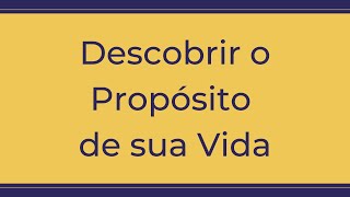 Trigueirinho| Descobrir o Propósito de sua Vida