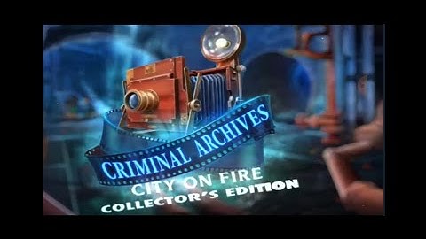 Criminal Archives \ City On Fire \ Full Walkthrough #dominigames