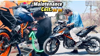 Exploring the True Cost of Owning a Ktm Duke390(Gen-3)Maintenance Cost.😱