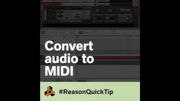 How to make music by humming - Reason QuickTip: Convert Audio to MIDI