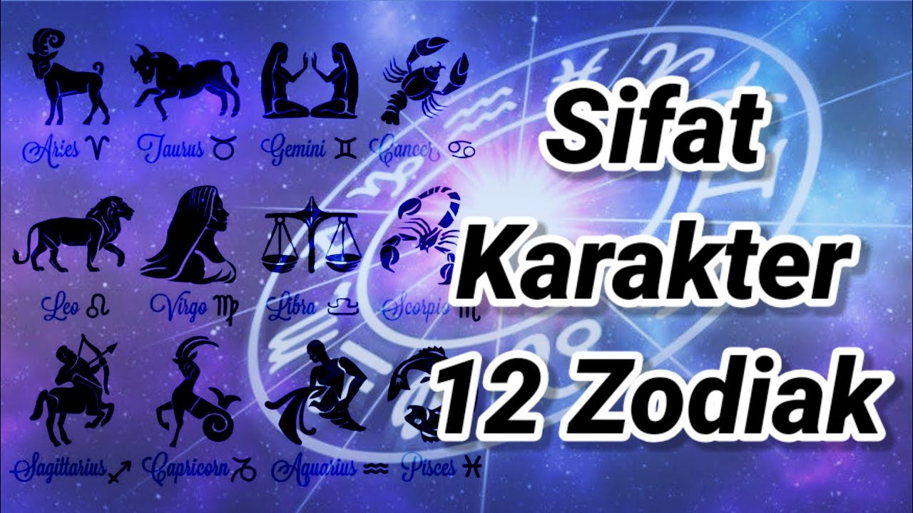 ⁣Sifat Karakter Seseorang Menurut Zodiak