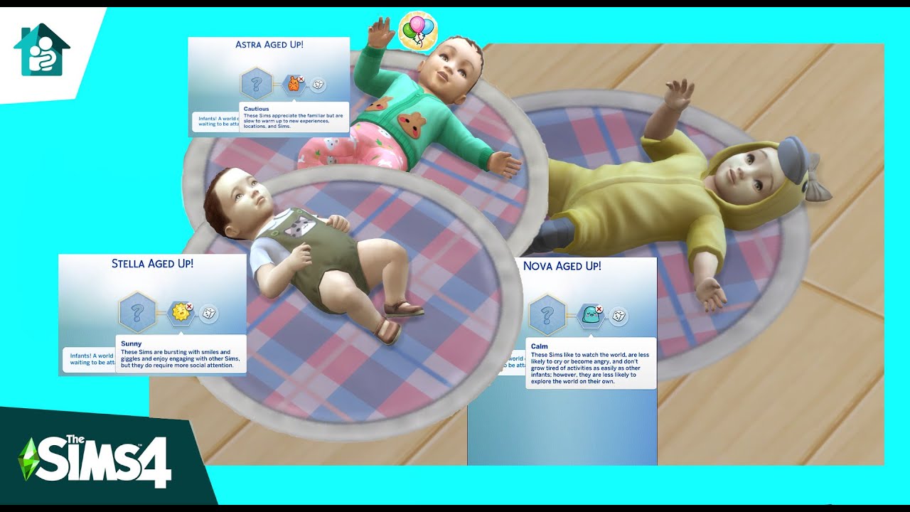 2 Dads 3 Babies Aging up Newborn Triplet Girls to Infants, House