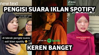 Ini Dia Pengisi Suara Iklan Di Spotify || TIKTOK Leyla Aderia