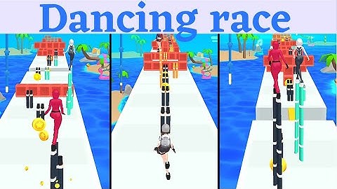 Dancing Race Latest Newest Android gameplay With Pubg Character # Hacker