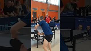 What a Backhand Finish 😱🔥 #tabletennis #sports #shorts