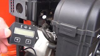 How To: Use a Small Engine Tachometer & Set Engine Speed | Reviewing the Cheapest One On Amazon
