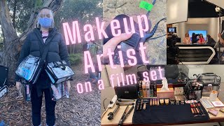 What it's REALLY like as a makeup artist on a film set | VLOG week in my life on set. Ep.4